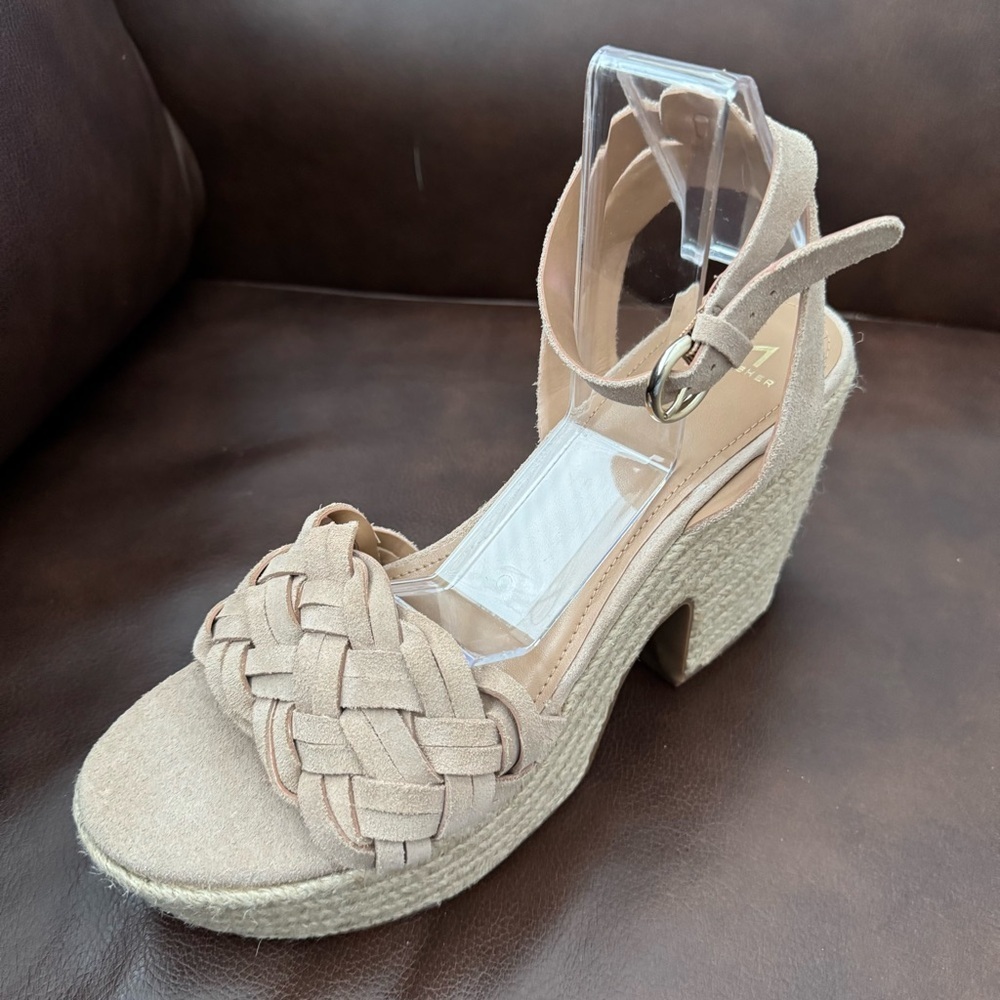 Marc Fisher NEW Odilia Espadrille Platform Sandal Size 11 - Picture 4 of 11